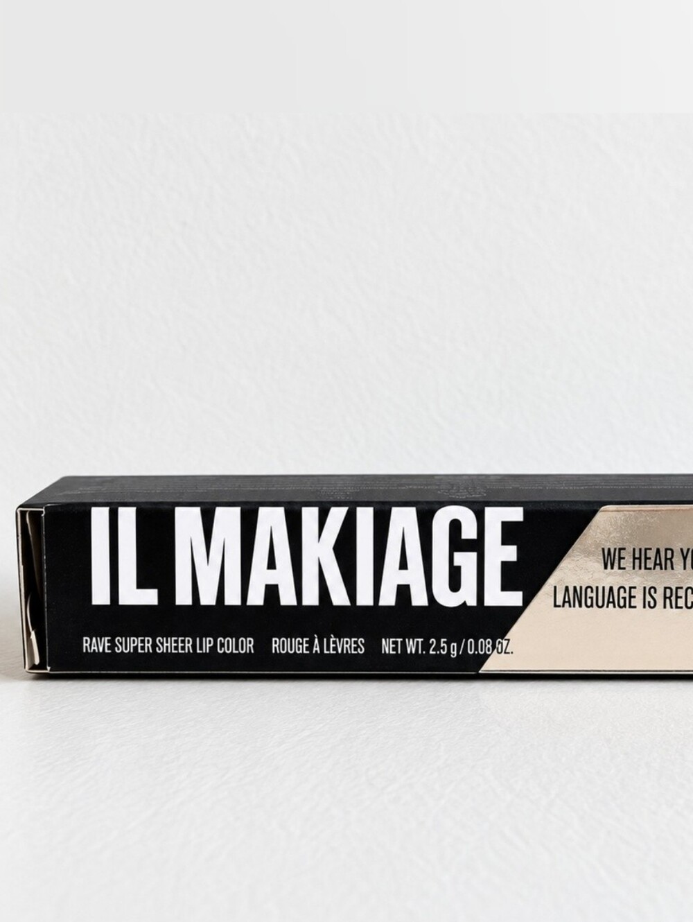 IL MAKIAGE Rave Super Sheer Lip Color Rio 463 NEW